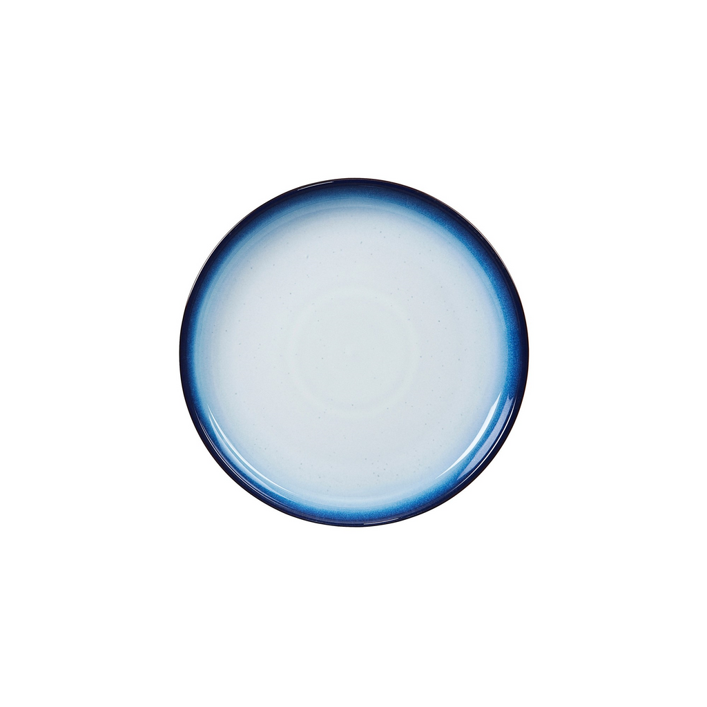 Coupe dessert plate, 21 x 2.5cm, Denby, Blue Haze