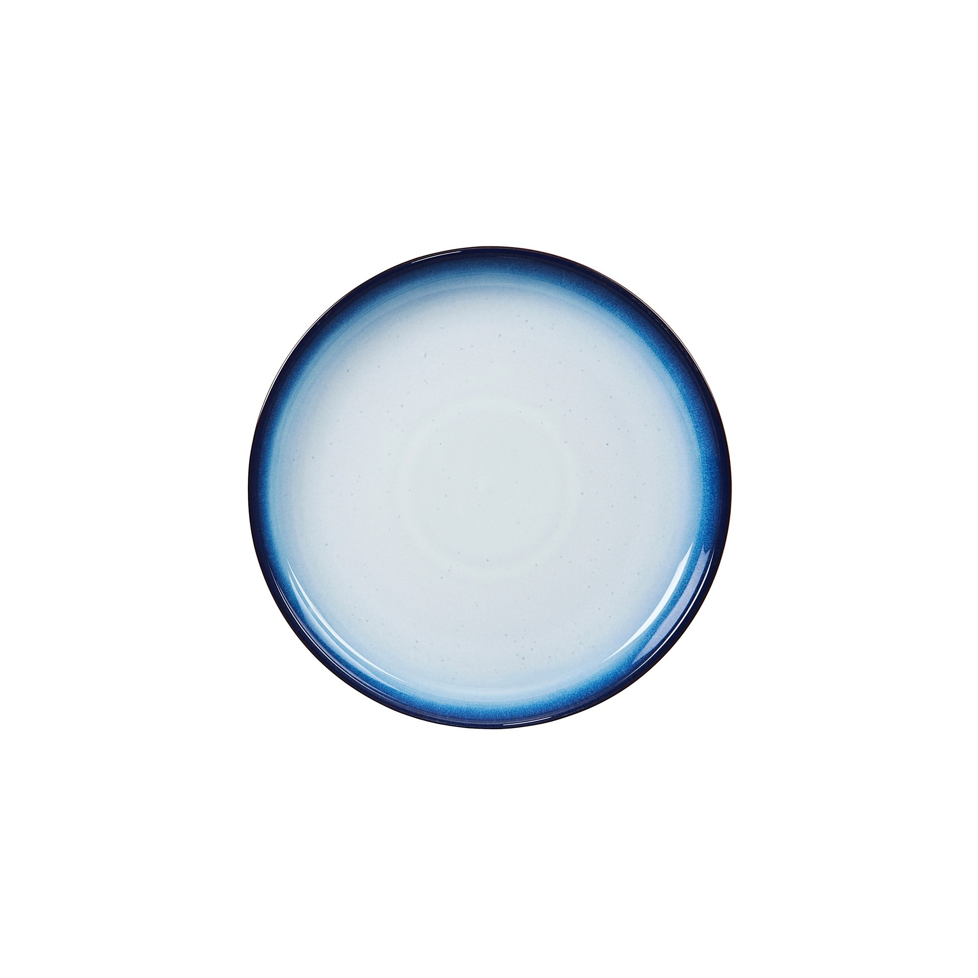 Coupe dessert plate, 21 x 2.5cm, Denby, Blue Haze