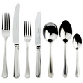 7 piece place setting, Arthur Price of England, Grecian, sovereign silver plate