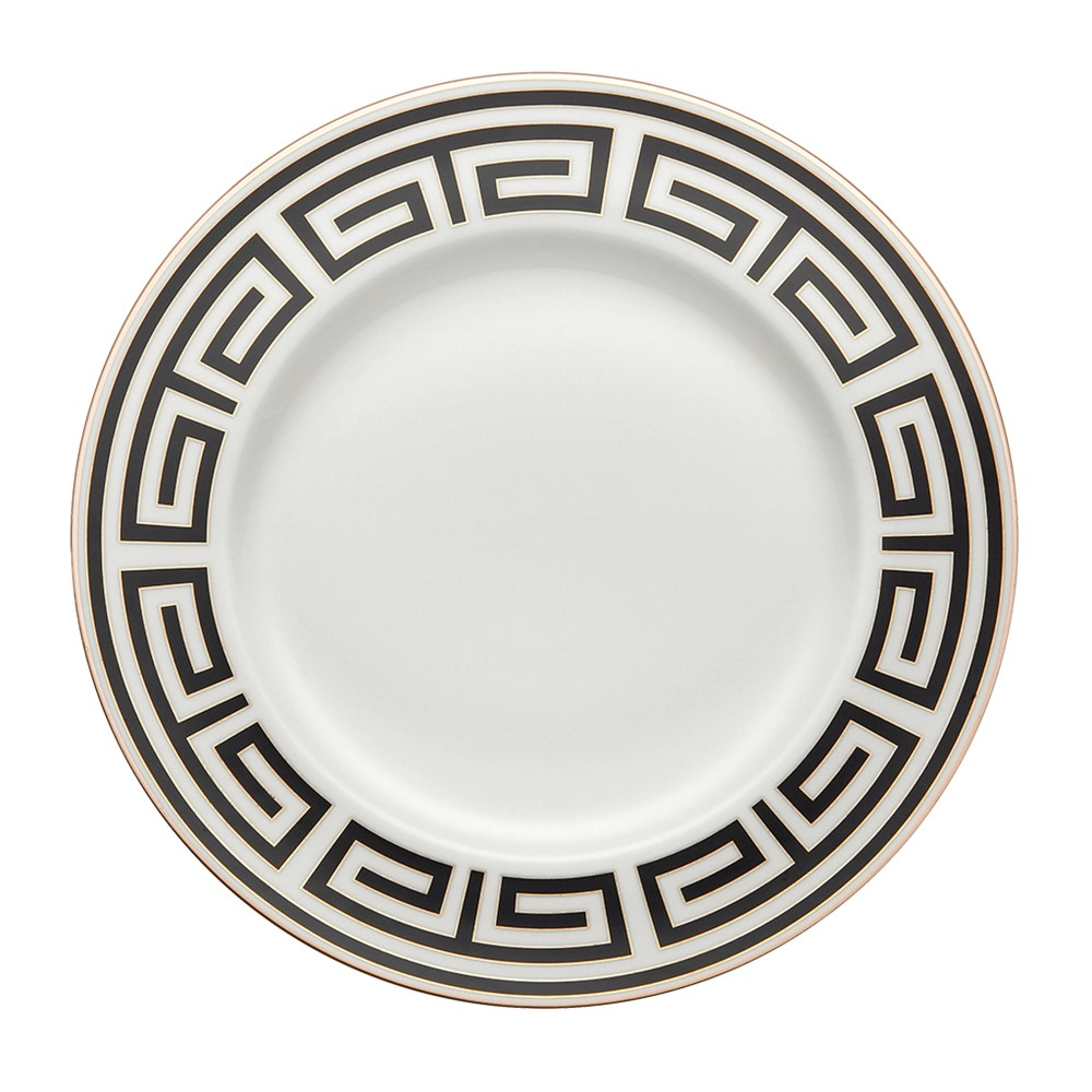 Soup plate, 24.5cm, Richard Ginori, Labirinto, nero