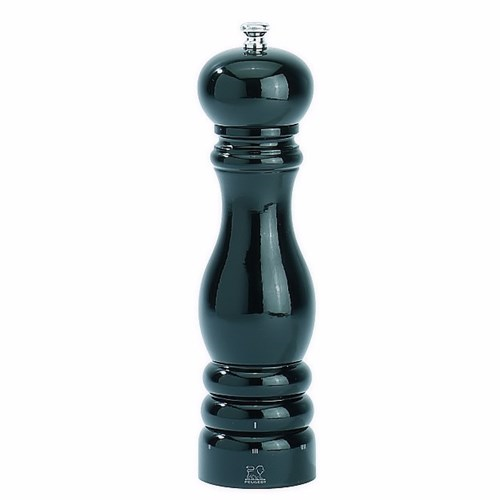 Pepper mill, 22cm, Peugeot, Paris u' Select, black lacquer finish